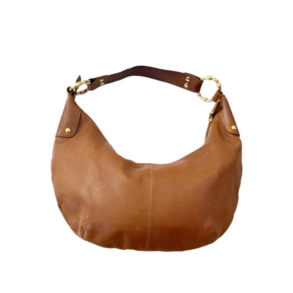 Great American Leatherworks Hobo Leather Bag British Tan - Picture 14 of 14